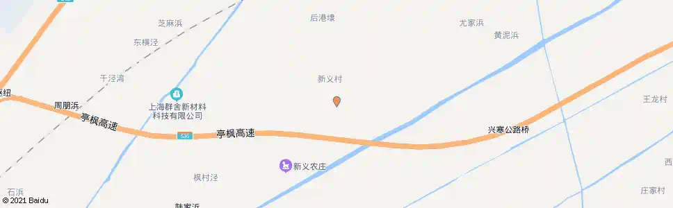 上海新义立交桥_公交站地图_上海公交_妙搜公交查询2025