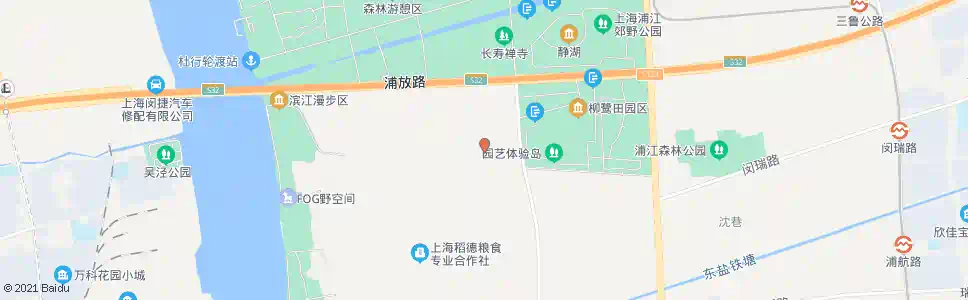 上海跃进村_公交站地图_上海公交_妙搜公交查询2025