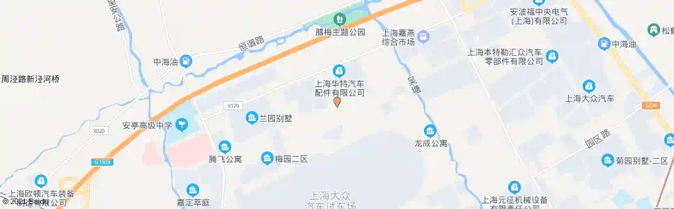 上海园国路园民路_公交站地图_上海公交_妙搜公交查询2025