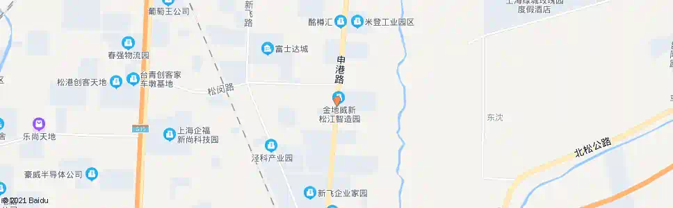 上海申港路松闵路_公交站地图_上海公交_妙搜公交查询2025