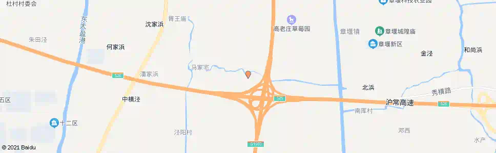 上海农园一路奚阳村_公交站地图_上海公交_妙搜公交查询2025