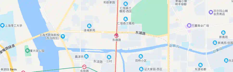 上海浦东北路东靖路_公交站地图_上海公交_妙搜公交查询2025