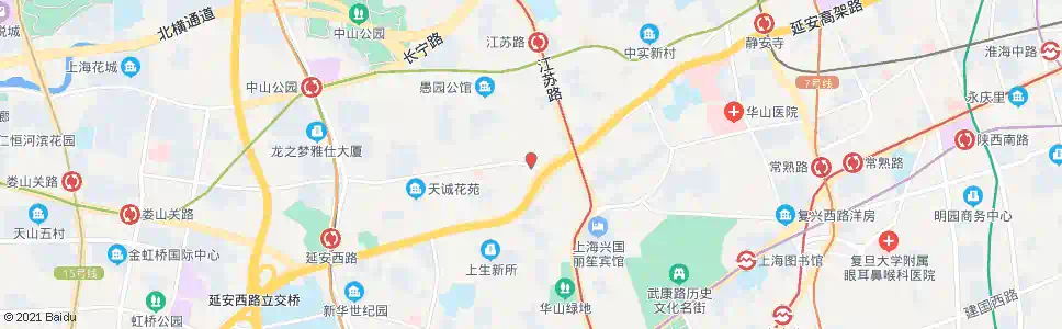 上海武夷路延安西路_公交站地图_上海公交_妙搜公交查询2025