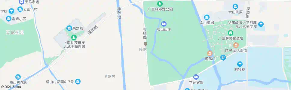 上海辰花公路_公交站地图_上海公交_妙搜公交查询2025