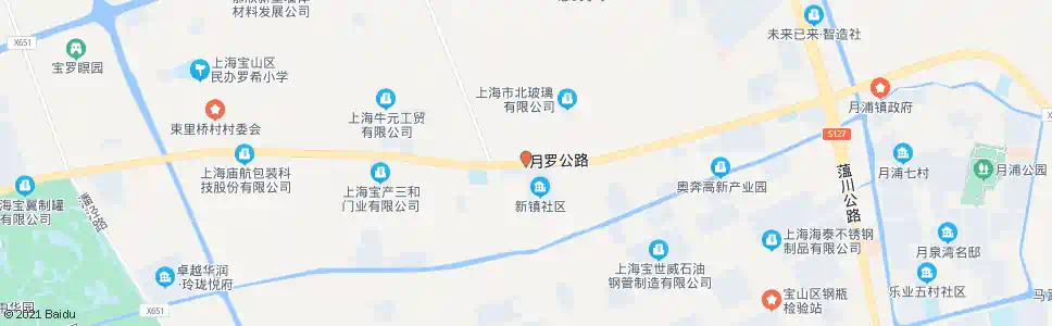 上海新镇_公交站地图_上海公交_妙搜公交查询2025
