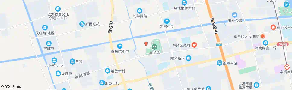 上海运河一村_公交站地图_上海公交_妙搜公交查询2025