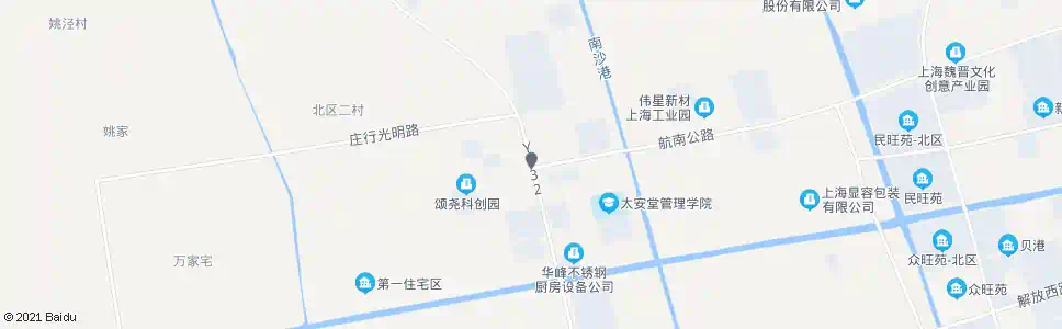 上海航南公路浦卫公路_公交站地图_上海公交_妙搜公交查询2025