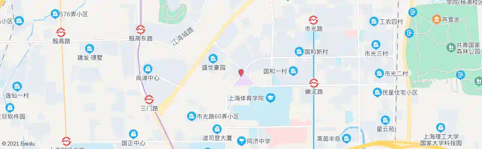 上海国和路民庆路_公交站地图_上海公交_妙搜公交查询2025