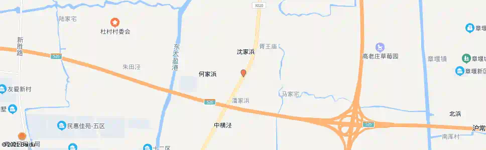 上海外青松公路吴家浜_公交站地图_上海公交_妙搜公交查询2025