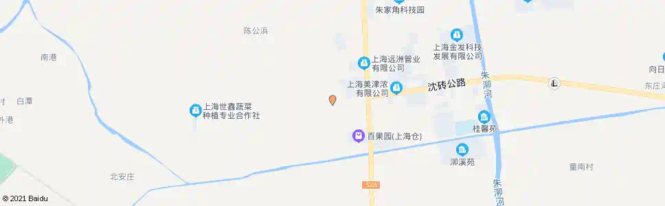 上海沈砖公路_公交站地图_上海公交_妙搜公交查询2025