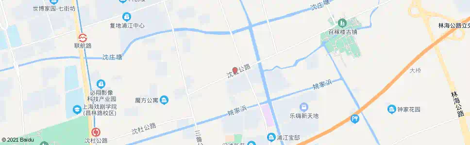 上海沈杜公路召楼路_公交站地图_上海公交_妙搜公交查询2025