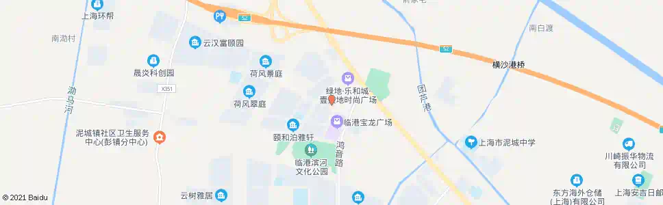 上海泥城社区中心_公交站地图_上海公交_妙搜公交查询2025