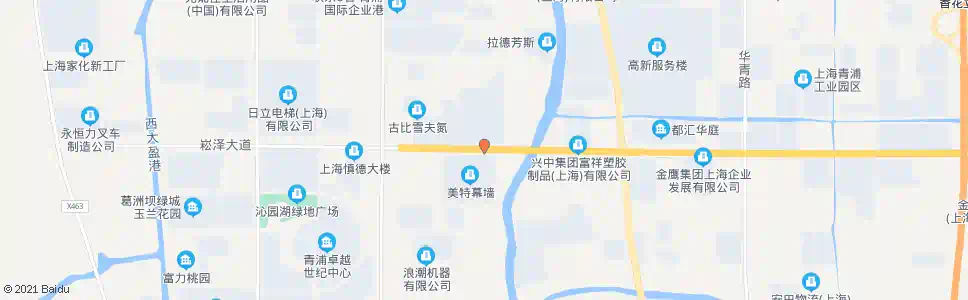 上海崧泽大道城中北路_公交站地图_上海公交_妙搜公交查询2025
