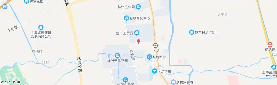上海鹤立西路航鹤路_公交站地图_上海公交_妙搜公交查询2025