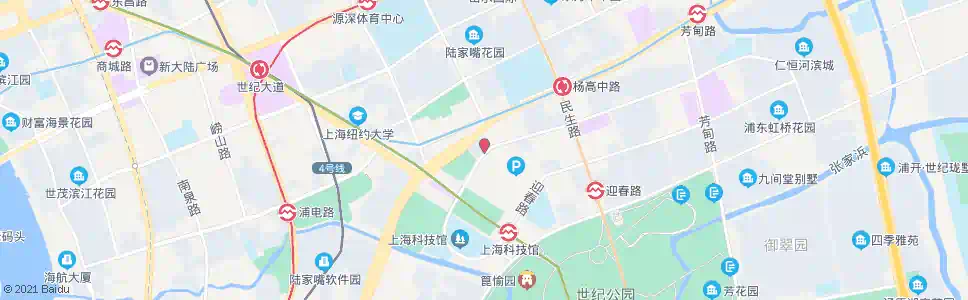 上海丁香路锦带路_公交站地图_上海公交_妙搜公交查询2025