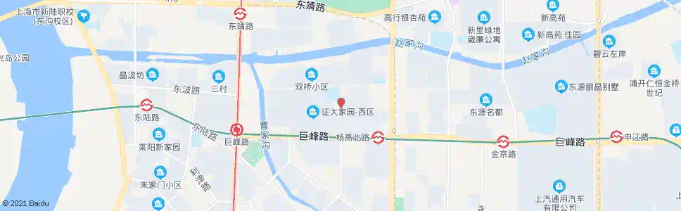 上海五莲路双桥路_公交站地图_上海公交_妙搜公交查询2025