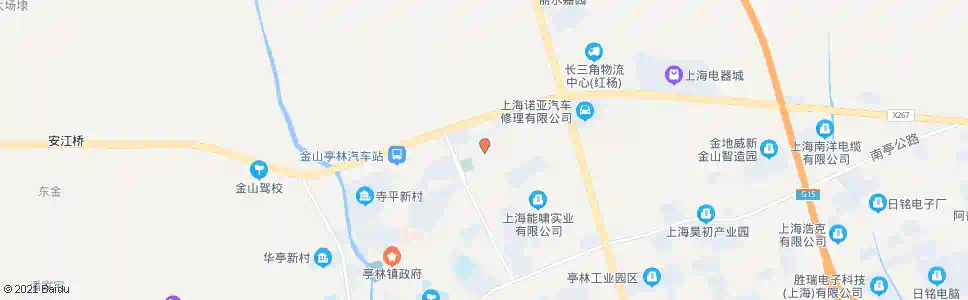 上海亭林小学_公交站地图_上海公交_妙搜公交查询2025