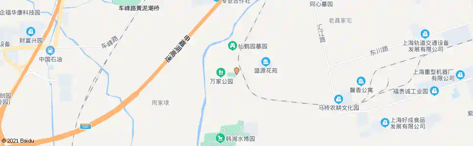 上海仙鹤路民仙路_公交站地图_上海公交_妙搜公交查询2025