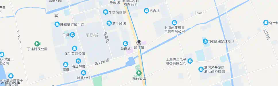 上海浦江镇_公交站地图_上海公交_妙搜公交查询2025