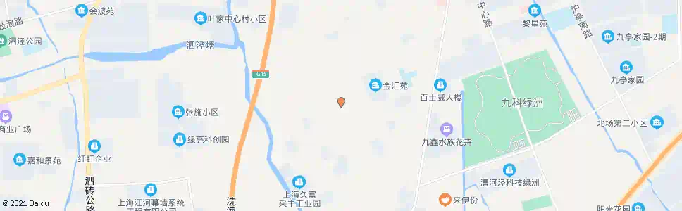 上海九亭大街盛龙路_公交站地图_上海公交_妙搜公交查询2025