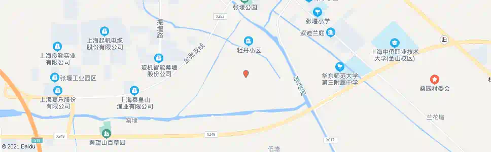 上海张溪路_公交站地图_上海公交_妙搜公交查询2025