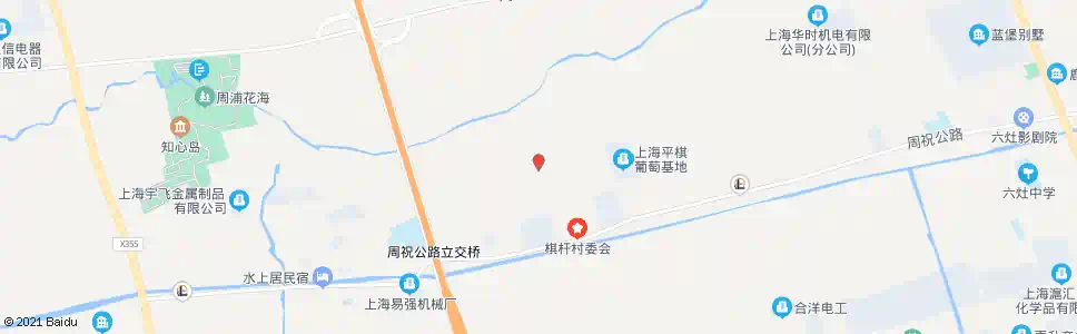 上海棋瓦路旗杆路_公交站地图_上海公交_妙搜公交查询2025