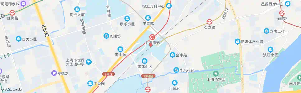 上海南石_公交站地图_上海公交_妙搜公交查询2025