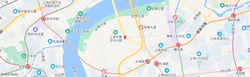 上海塘子泾路国展路_公交站地图_上海公交_妙搜公交查询2025