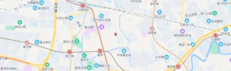 上海真华路礼泉路_公交站地图_上海公交_妙搜公交查询2025