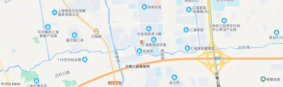 上海周东南路瑞和路_公交站地图_上海公交_妙搜公交查询2025
