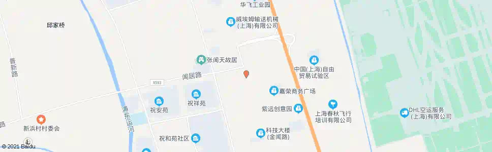 上海金闻路闻居路_公交站地图_上海公交_妙搜公交查询2025