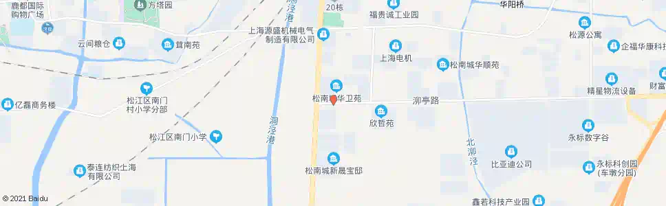上海泖亭路松卫北路_公交站地图_上海公交_妙搜公交查询2025