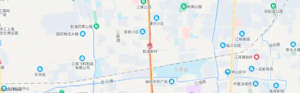 上海彭浦新村(保德路阳泉路)_公交站地图_上海公交_妙搜公交查询2025