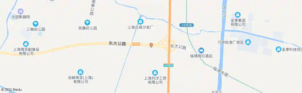 上海东大公路郊环线_公交站地图_上海公交_妙搜公交查询2025