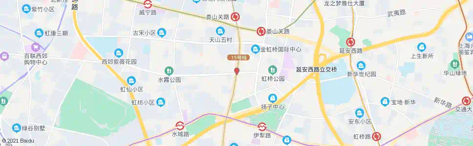 上海古北路仙霞路_公交站地图_上海公交_妙搜公交查询2025