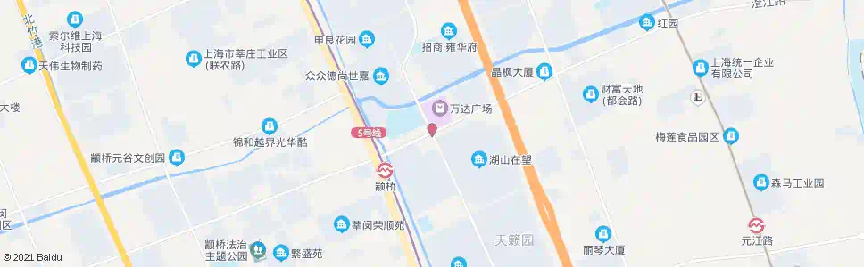 上海都市路颛兴路_公交站地图_上海公交_妙搜公交查询2025