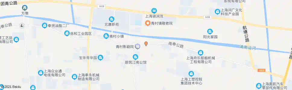 上海青村农贸市场(招呼站)_公交站地图_上海公交_妙搜公交查询2025