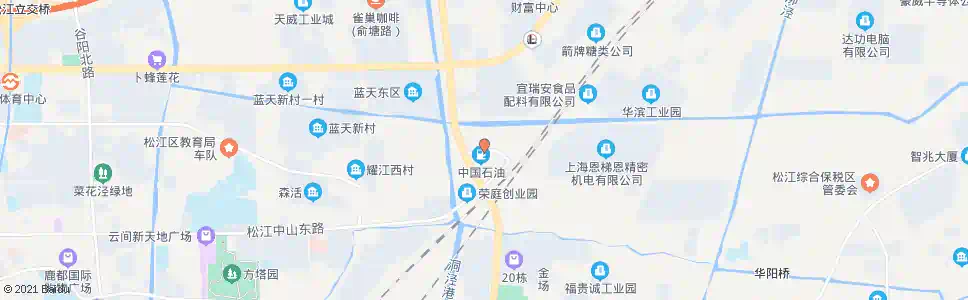上海中山东路松卫北路_公交站地图_上海公交_妙搜公交查询2025