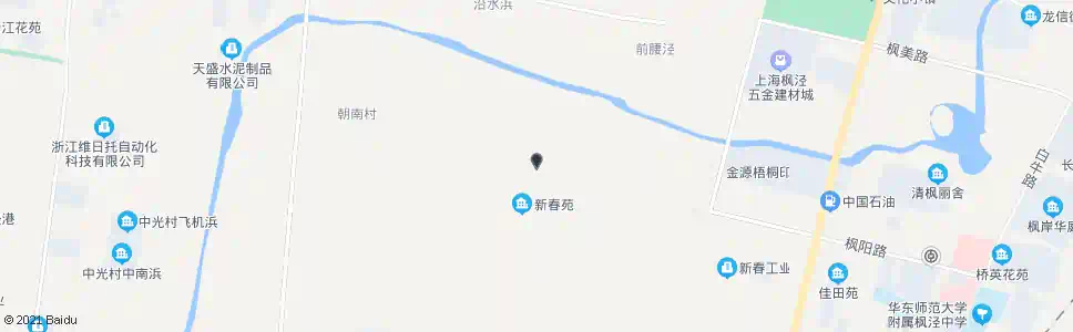 上海枫阳路_公交站地图_上海公交_妙搜公交查询2025