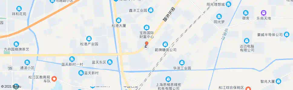 上海加工园区_公交站地图_上海公交_妙搜公交查询2025