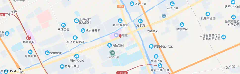 上海宝安公路育兰路_公交站地图_上海公交_妙搜公交查询2025