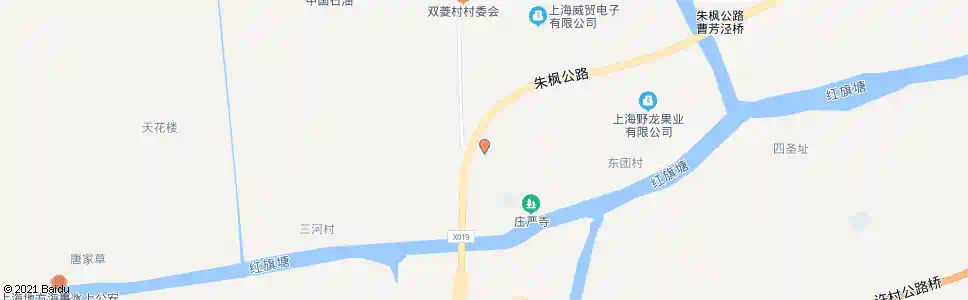 上海东团路老朱枫公路_公交站地图_上海公交_妙搜公交查询2025