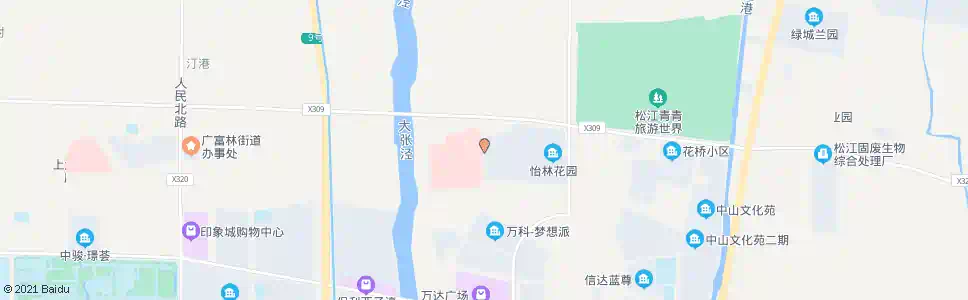 上海光星路茸盛路_公交站地图_上海公交_妙搜公交查询2025
