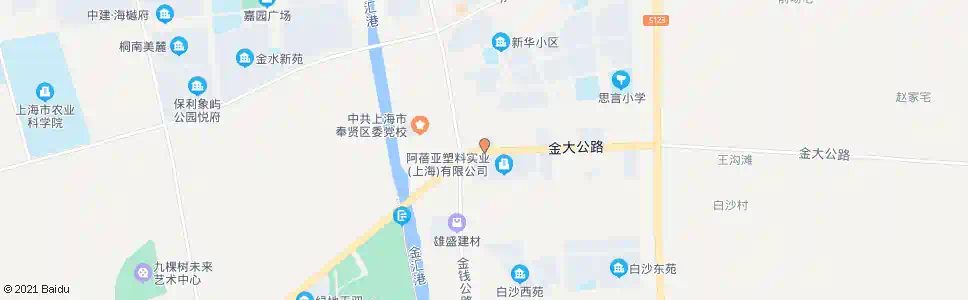 上海金大公路金钱公路_公交站地图_上海公交_妙搜公交查询2025