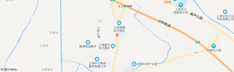 上海新四平公路南芦公路(招呼站)_公交站地图_上海公交_妙搜公交查询2025