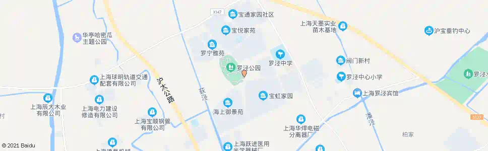 上海潘沪路罗宁路_公交站地图_上海公交_妙搜公交查询2025