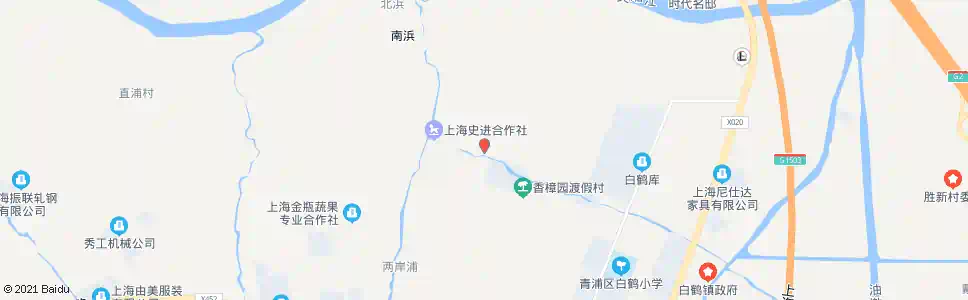 上海启圣路蒋浦村_公交站地图_上海公交_妙搜公交查询2025