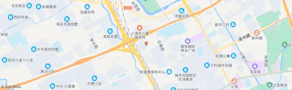 上海华宝路_公交站地图_上海公交_妙搜公交查询2025