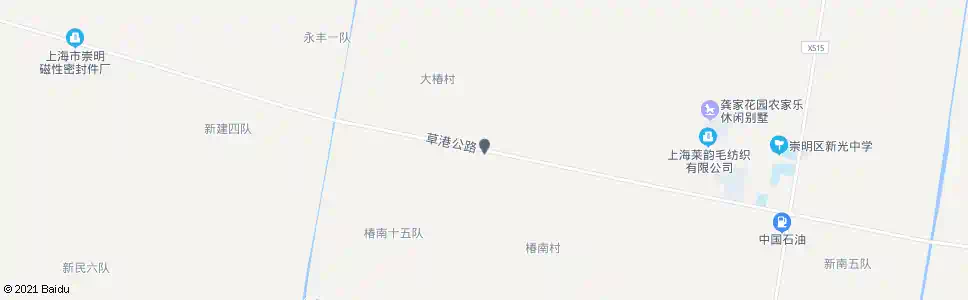 上海大椿村_公交站地图_上海公交_妙搜公交查询2025