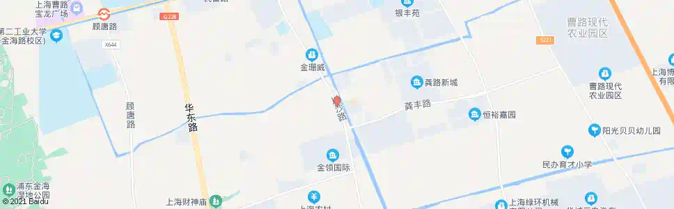 上海川沙路龚路公路_公交站地图_上海公交_妙搜公交查询2025